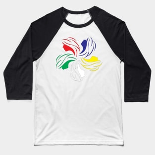 OES Sisters - Symbol inspired by Order of Eastern Star logo Baseball T-Shirt